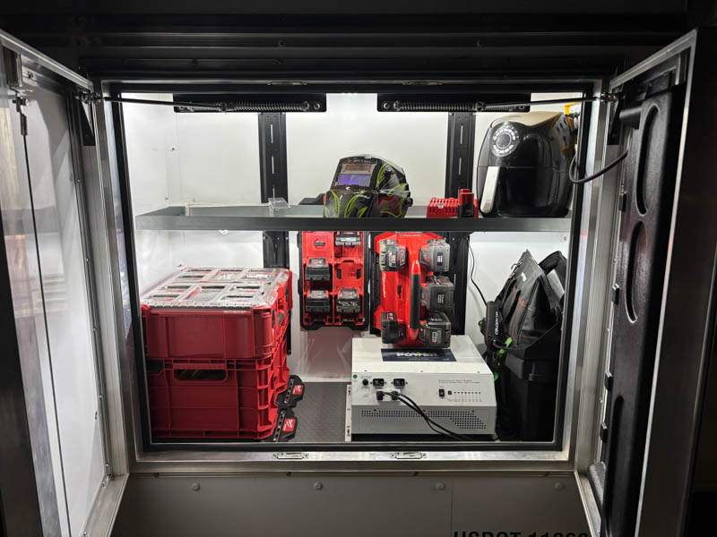 precision-signs-truck-tour-9 Precision Signs passenger-side rear equipment storage
